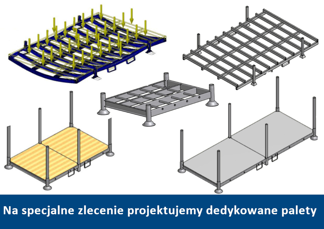 Palety stalowe na zamówienie